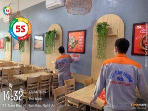 Diệt gián trong phòng ngủ Vinh