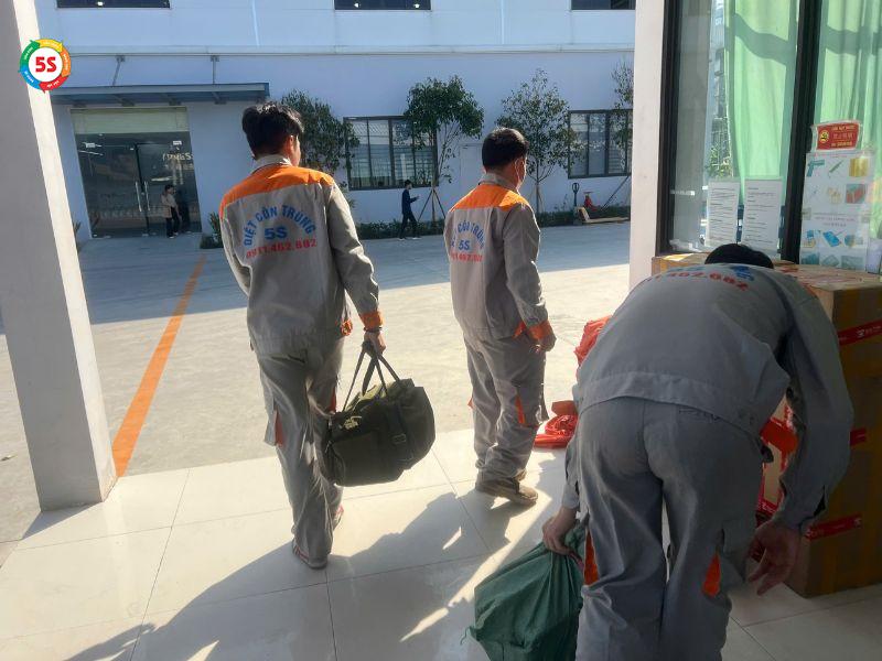 xử lý côn trùng cho trung tâm thương mại